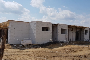 Domy jednorodzinne - Bierzglinek - początek budowy - sierpień 2019